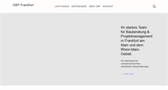 Desktop Screenshot of gbp-frankfurt.de